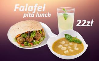 Zdjęcie dania Falafel pita lunch